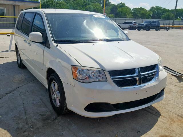 2C4RDGCG8DR522190 - 2013 DODGE GRAND CARA WHITE photo 1