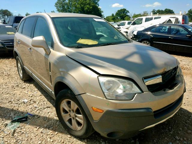 3GSCL33P08S581068 - 2008 SATURN VUE XE GOLD photo 1