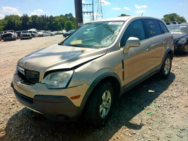 3GSCL33P08S581068 - 2008 SATURN VUE XE GOLD photo 2