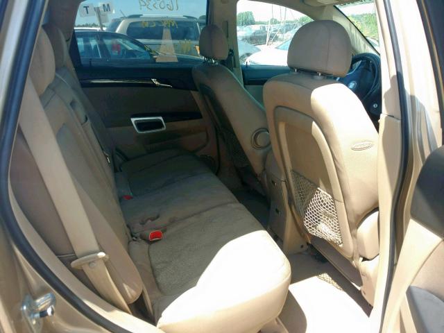 3GSCL33P08S581068 - 2008 SATURN VUE XE GOLD photo 6