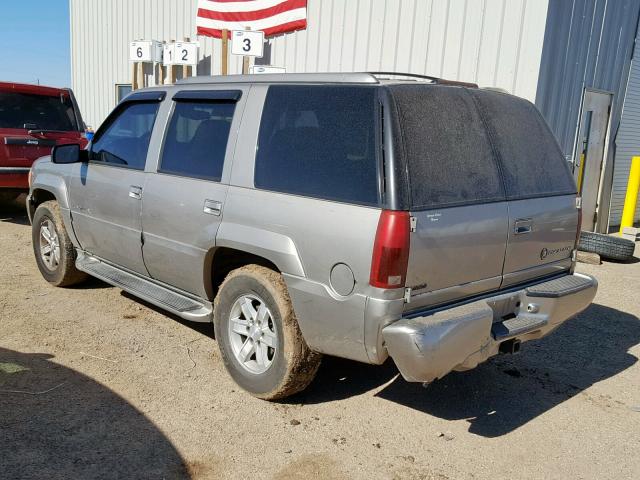 1GYEK63R6YR225702 - 2000 CADILLAC ESCALADE L TAN photo 3