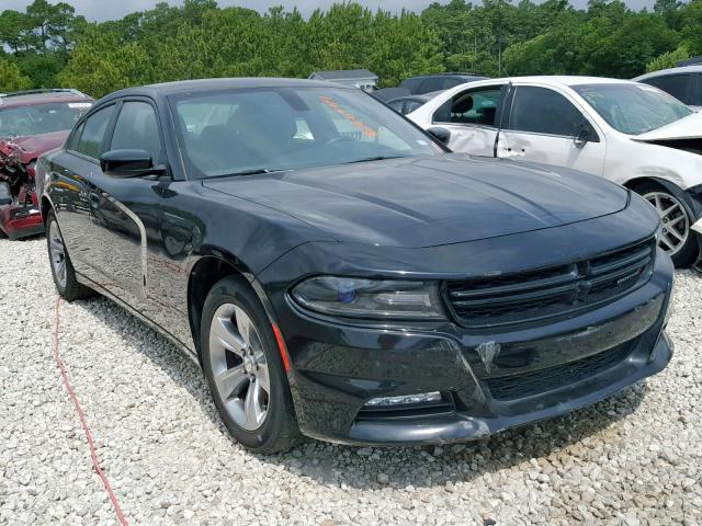 2C3CDXHGXGH149909 - 2016 DODGE CHARGER SX BLACK photo 1