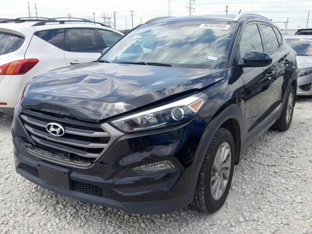 KM8J33A42GU110853 - 2016 HYUNDAI TUCSON LIM BLACK photo 2