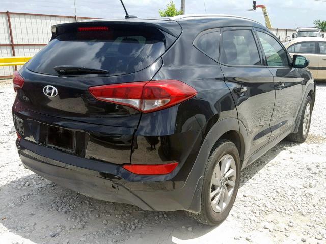 KM8J33A42GU110853 - 2016 HYUNDAI TUCSON LIM BLACK photo 4