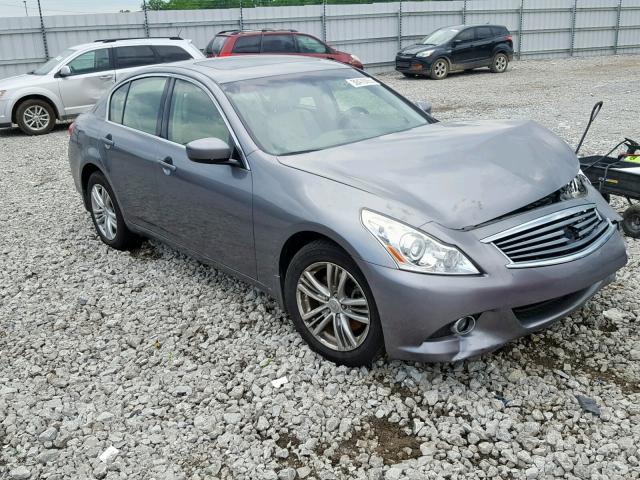 JN1CV6AR8CM977482 - 2012 INFINITI G37 SILVER photo 1