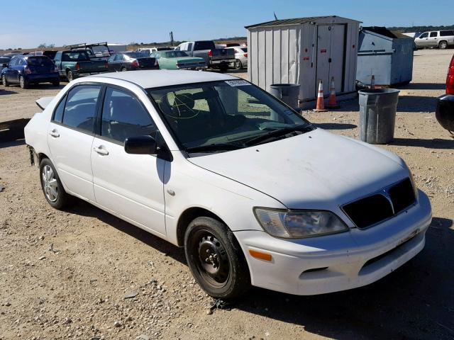 JA3AJ26E22U041062 - 2002 MITSUBISHI LANCER ES WHITE photo 1