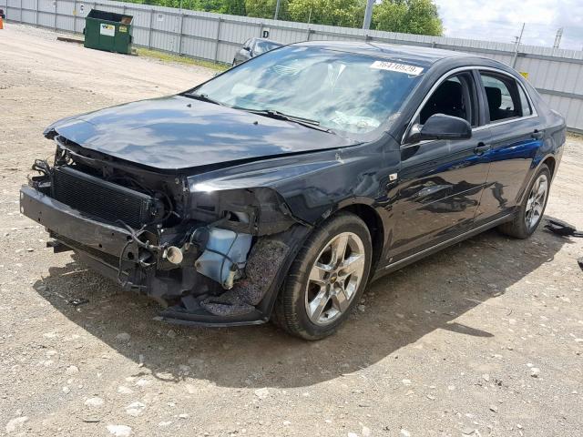 1G1ZH57B88F184450 - 2008 CHEVROLET MALIBU 1LT 黑色 照片 2