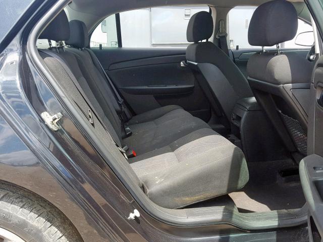 1G1ZH57B88F184450 - 2008 CHEVROLET MALIBU 1LT 黑色 照片 6