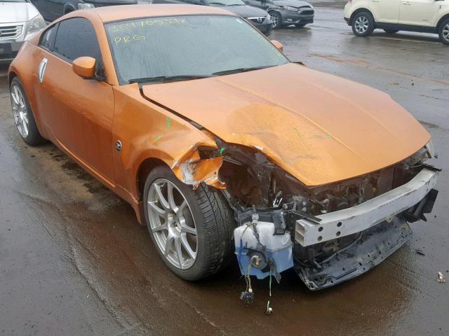 JN1AZ34D84T160997 - 2004 NISSAN 350Z COUPE ORANGE photo 1