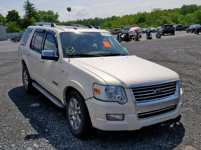 1FMEU75808UA54531 - 2008 FORD EXPLORER L WHITE photo 1