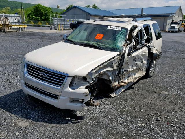 1FMEU75808UA54531 - 2008 FORD EXPLORER L WHITE photo 2