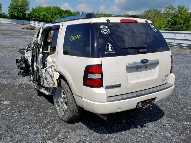 1FMEU75808UA54531 - 2008 FORD EXPLORER L WHITE photo 3