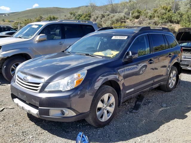 4S4BRDLC0C2276470 - 2012 SUBARU OUTBACK 3. CHARCOAL photo 2