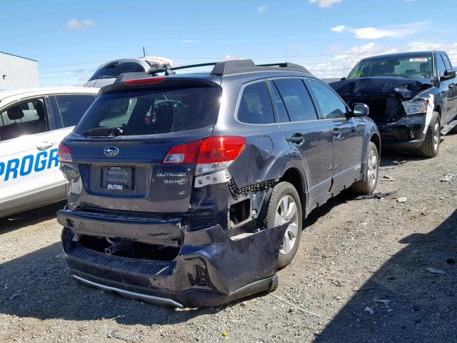 4S4BRDLC0C2276470 - 2012 SUBARU OUTBACK 3. CHARCOAL photo 4