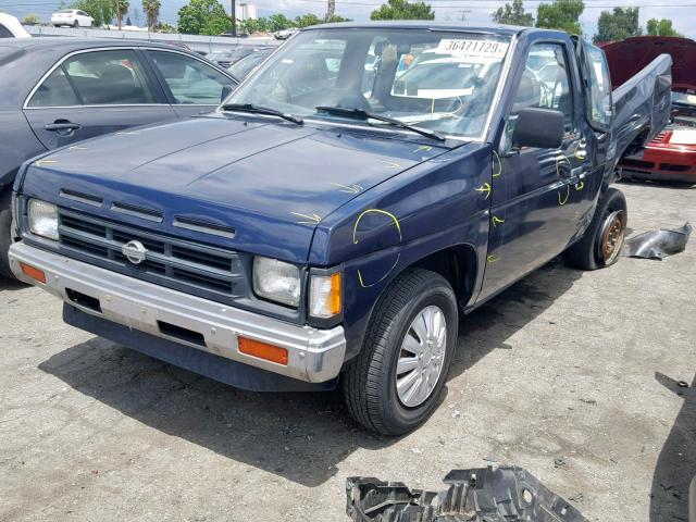 1N6SD16S3MC377743 - 1991 NISSAN TRUCK KING BLUE photo 2