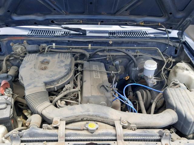 1N6SD16S3MC377743 - 1991 NISSAN TRUCK KING BLUE photo 7