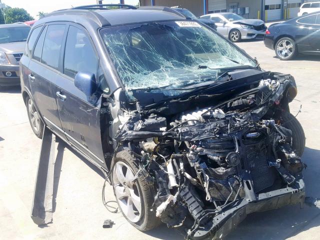 KNAFG526987128628 - 2008 KIA RONDO LX BLUE photo 1