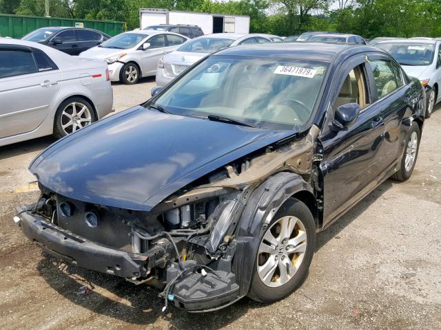 1HGCP26468A064646 - 2008 HONDA ACCORD LXP BLACK photo 2