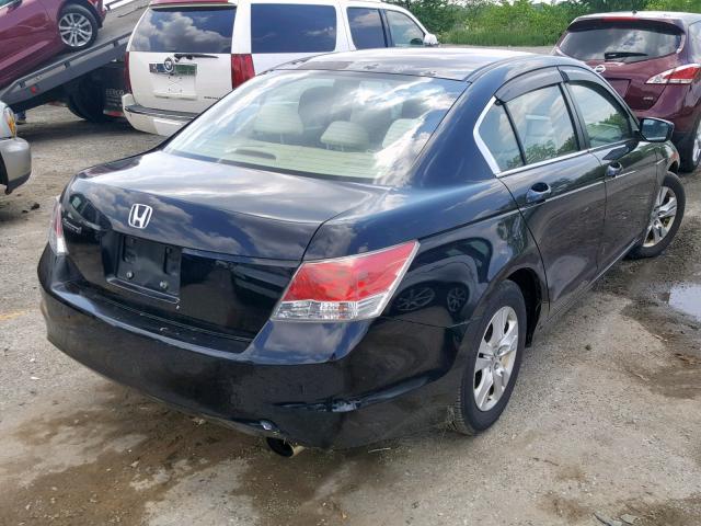 1HGCP26468A064646 - 2008 HONDA ACCORD LXP BLACK photo 4