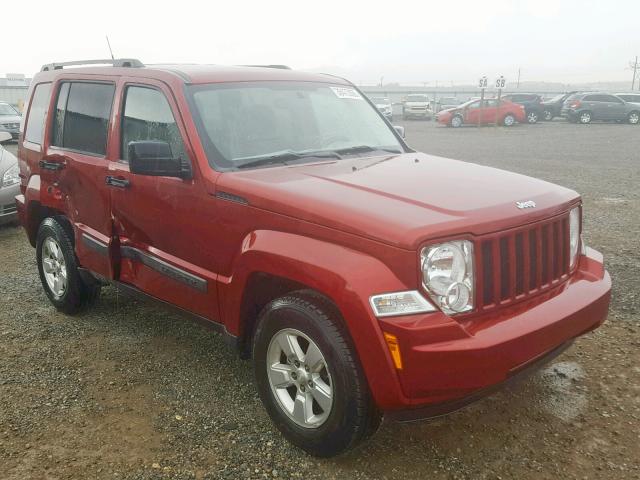 1J4PN2GK1BW519393 - 2011 JEEP LIBERTY SP RED photo 1