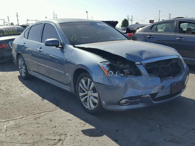 JNKAY01E48M605620 - 2008 INFINITI M35 BASE BLUE photo 1