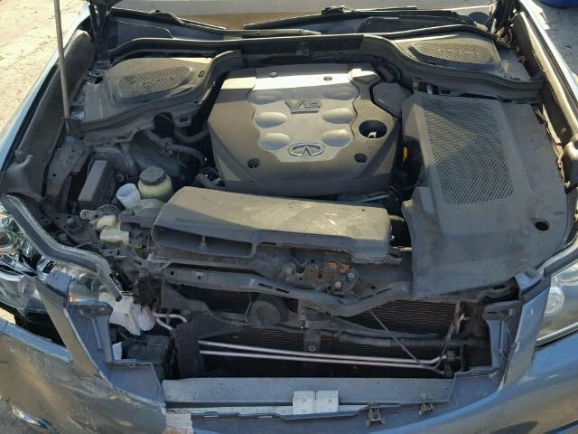 JNKAY01E48M605620 - 2008 INFINITI M35 BASE BLUE photo 7