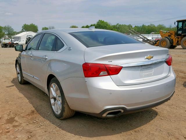 2G1145S37H9162487 - 2017 CHEVROLET IMPALA PRE ვერცხლისფერი ფოტო 3