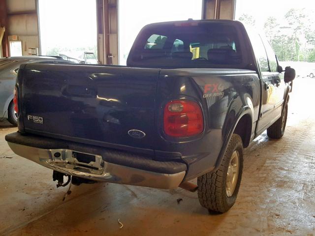 1FTRW08L72KC42439 - 2002 FORD F150 SUPER BLACK photo 4