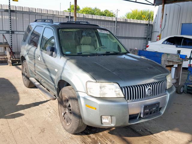 4M2CU87117KJ09123 - 2007 MERCURY MARINER PR GREEN photo 1