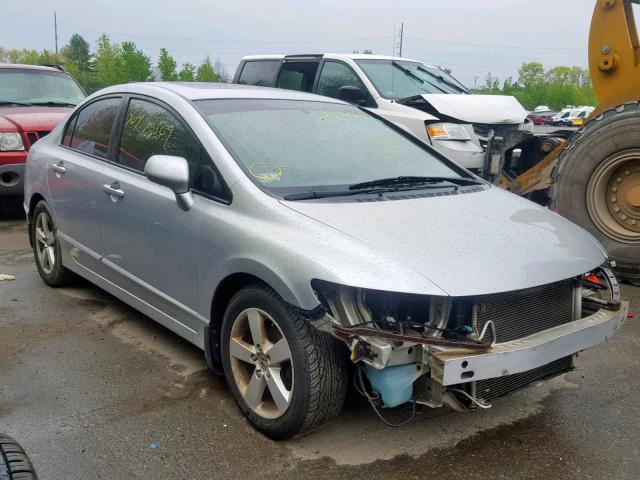 1HGFA16978L089015 - 2008 HONDA CIVIC EXL SILVER photo 1