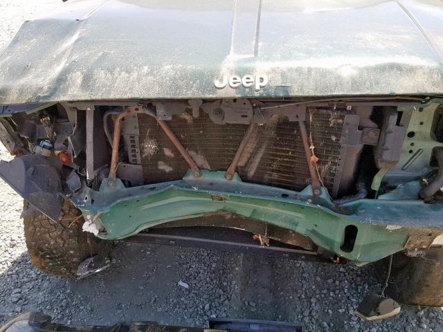 1J4GZ58S8WC286155 - 1998 JEEP GRAND CHER GREEN photo 9