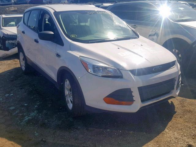 1FMCU0F76FUB65182 - 2015 FORD ESCAPE S WHITE photo 1