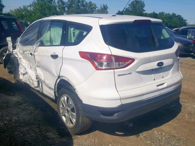 1FMCU0F76FUB65182 - 2015 FORD ESCAPE S WHITE photo 3