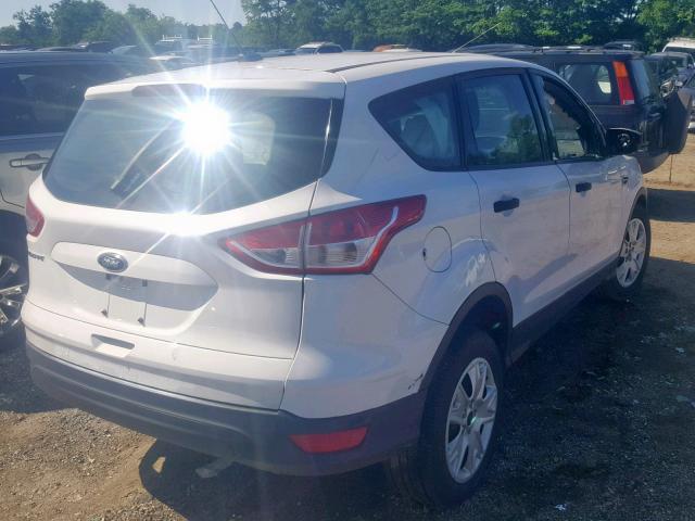 1FMCU0F76FUB65182 - 2015 FORD ESCAPE S WHITE photo 4