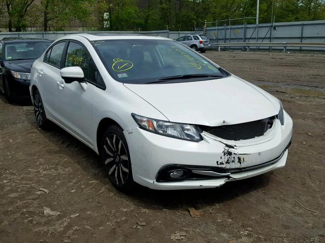 19XFB2F93FE282091 - 2015 HONDA CIVIC EXL 白色 照片 1