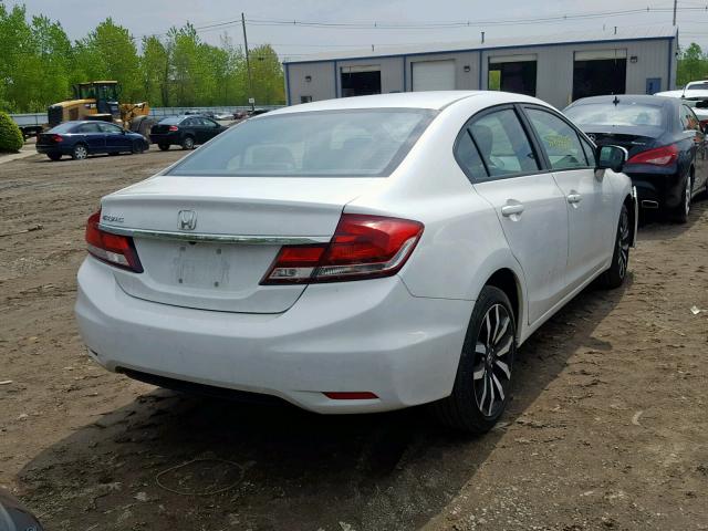 19XFB2F93FE282091 - 2015 HONDA CIVIC EXL 白色 照片 4