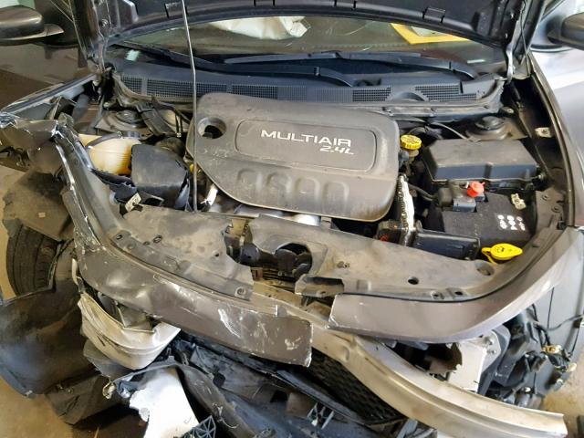 1C3CDFBB6FD205654 - 2015 DODGE DART SXT GRAY photo 7