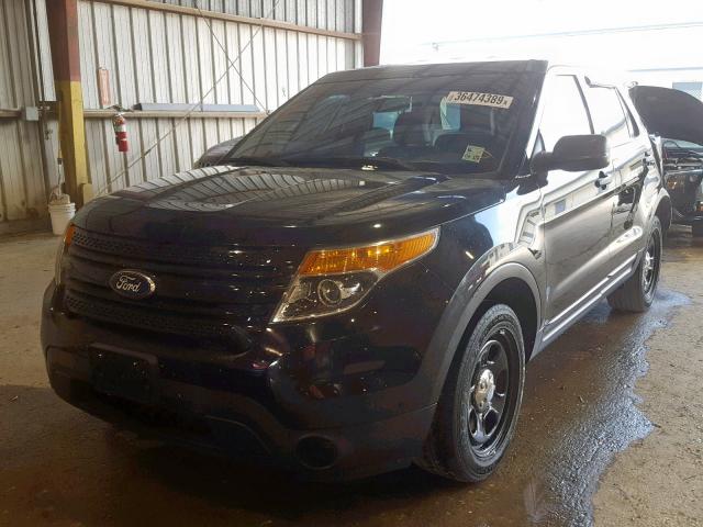 1FM5K7ARXDGC63367 - 2013 FORD EXPLORER P BLACK photo 2