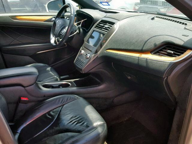 5LMCJ2C94GUJ04826 - 2016 LINCOLN MKC SELECT 银色 照片 5