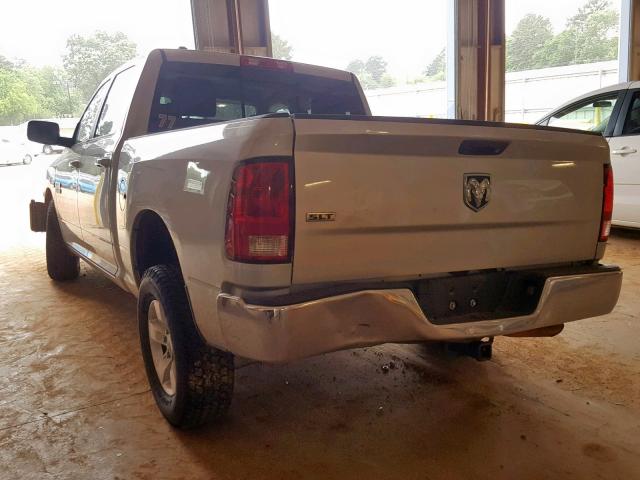 1C6RR6LT0ES146827 - 2014 RAM 1500 SLT SILVER photo 3