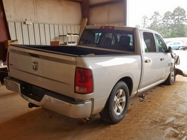 1C6RR6LT0ES146827 - 2014 RAM 1500 SLT SILVER photo 4