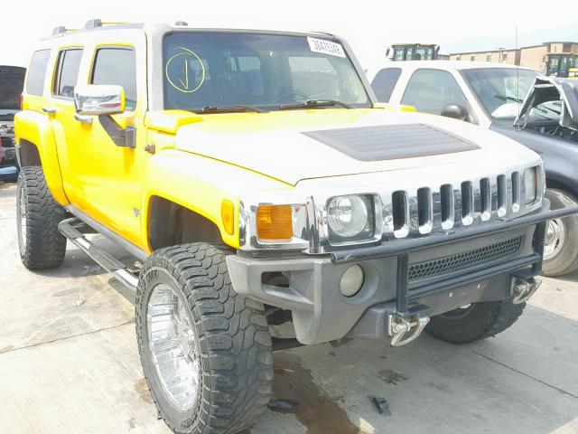 5GTDN136768110040 - 2006 HUMMER H3 YELLOW photo 1