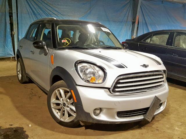 WMWZB3C51EWR40223 - 2014 MINI COOPER COU SILVER photo 1