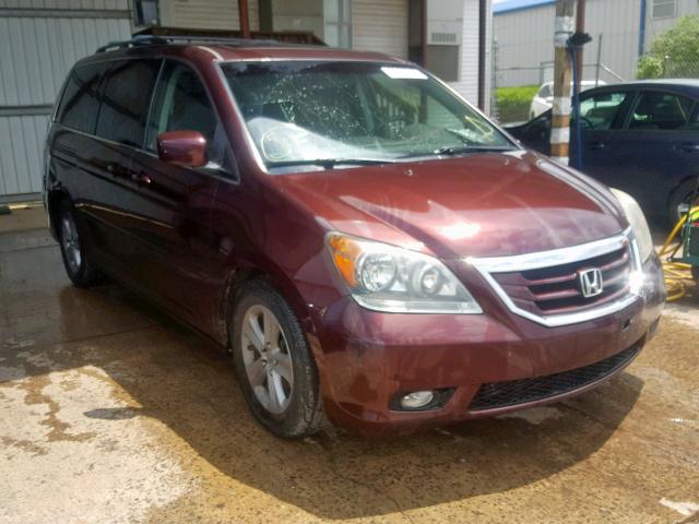 5FNRL3H91AB108164 - 2010 HONDA ODYSSEY TO MAROON photo 1