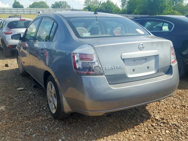 3N1AB61E08L646037 - 2008 NISSAN SENTRA 2.0 SILVER photo 3