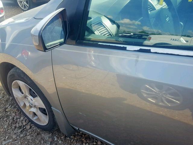 3N1AB61E08L646037 - 2008 NISSAN SENTRA 2.0 SILVER photo 9