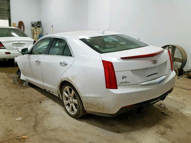 1G6AH5RX9F0135127 - 2015 CADILLAC ATS LUXURY WHITE photo 3