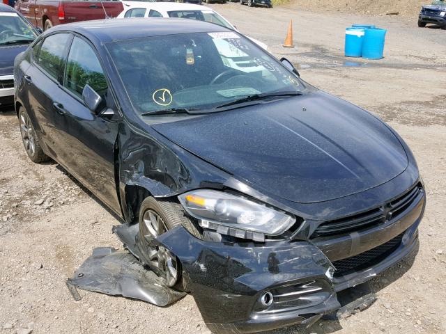 1C3CDFBB0ED673278 - 2014 DODGE DART SXT BLACK photo 1