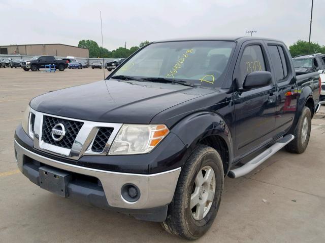 1N6AD0ERXAC424475 - 2010 NISSAN FRONTIER C BLACK photo 2