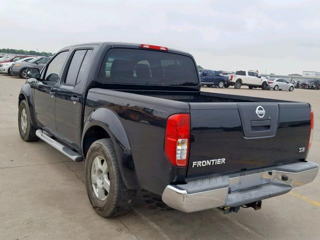 1N6AD0ERXAC424475 - 2010 NISSAN FRONTIER C BLACK photo 3